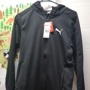 Boys Puma zip up hoodie